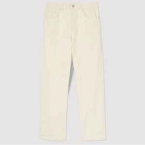 Sandro Cream Jeans in Size 33